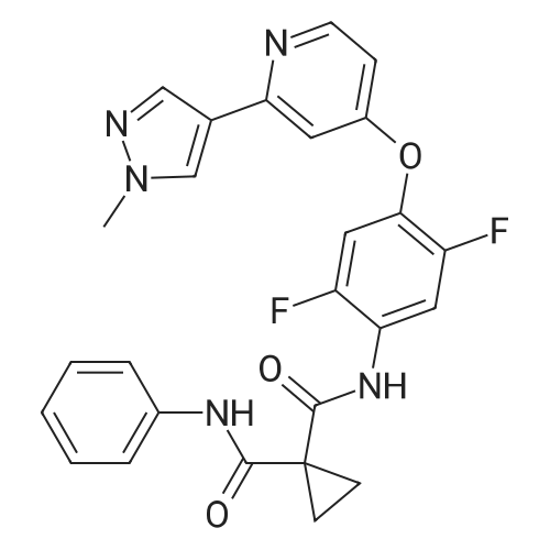 N-(2,5-Difluoro-4-((2-(1-methyl-1H-pyrazol-4-yl)pyridin-4-yl)oxy)phenyl)-N-phenylcyclopropane-1,1-di
