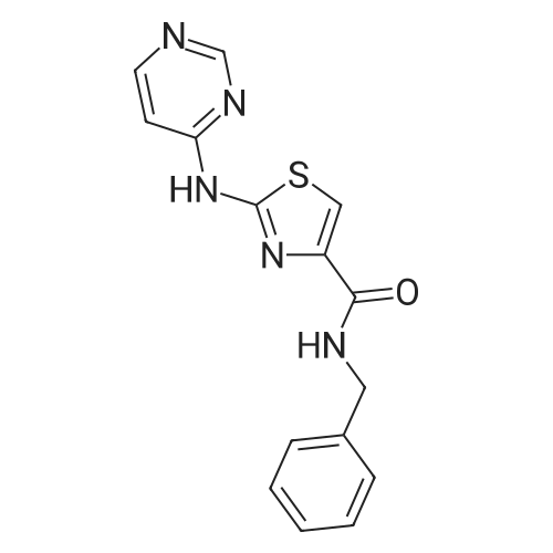 N-Benzyl-2-(pyrimidin-4-ylamino)thiazole-4-carboxamide