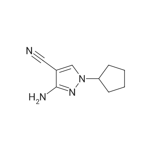 3-Amino-1-cyclopentyl-1H-pyrazole-4-carbonitrile
