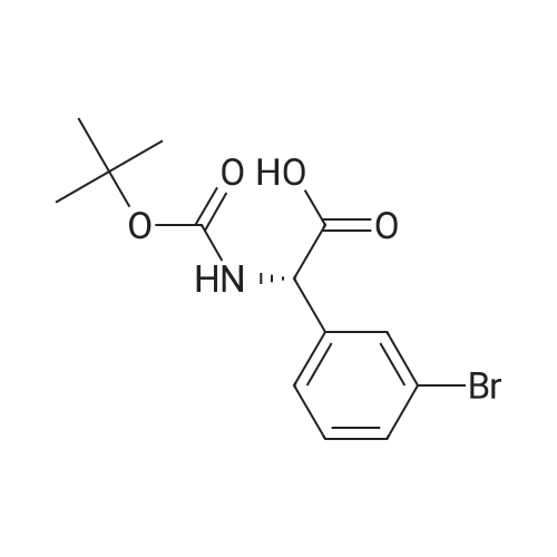 (S)-2-(3-Bromophenyl)-2-((tert-butoxycarbonyl)amino)acetic acid