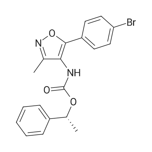 1228690-37-6 (R)-1-Phenylethyl (5-(4-bromophenyl)-3-methylisoxazol-4-yl)carbamate