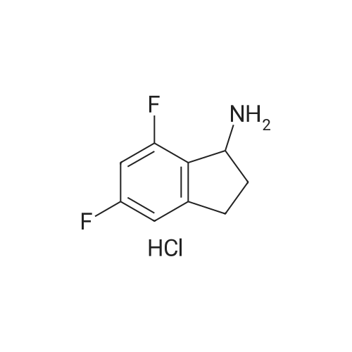 5,7-Difluoro-2,3-dihydro-1H-inden-1-amine hydrochloride