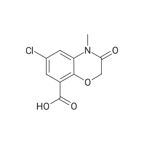 6-Chloro-4-methyl-3-oxo-3,4-dihydro-2H-benzo[b][1,4]oxazine-8-carboxylic acid