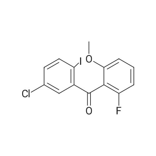 1233025-91-6|(5-Chloro-2-iodophenyl)(2-fluoro-6-methoxyphenyl)methanone