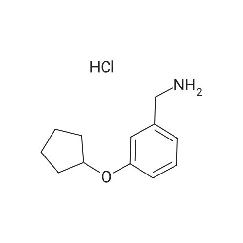 (3-(Cyclopentyloxy)phenyl)methanamine hydrochloride