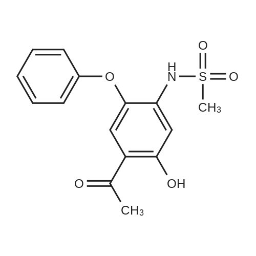 123664-52-8|N-(4-Acetyl-5-hydroxy-2-phenoxyphenyl)methanesulfonamide
