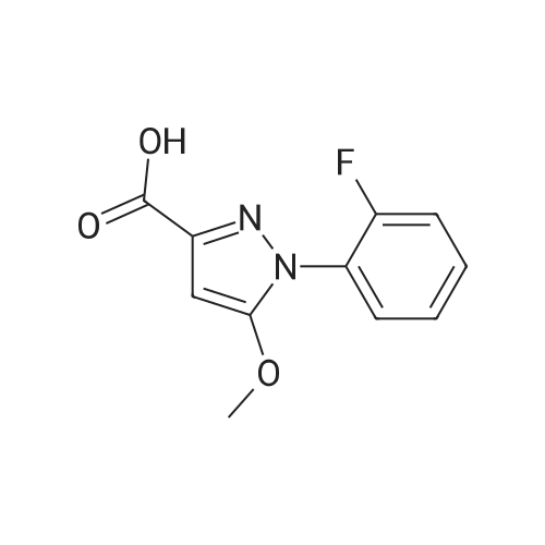 1-(2-Fluorophenyl)-5-methoxy-1H-pyrazole-3-carboxylic acid