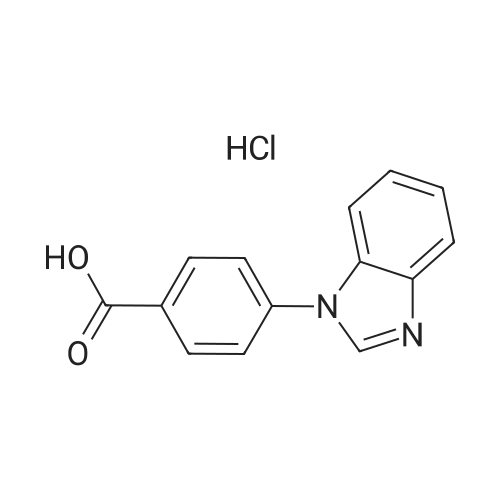 4-(1H-Benzo[d]imidazol-1-yl)benzoic acid hydrochloride