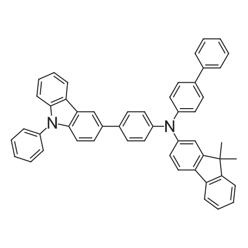N-([1,1'-Biphenyl]-4-yl)-9,9-dimethyl-N-(4-(9-phenyl-9H-carbazol-3-yl)phenyl)-9H-fluoren-2-amine