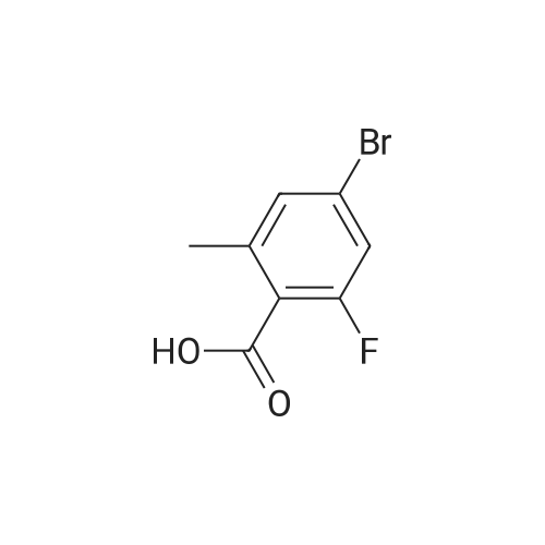 4-Bromo-2-fluoro-6-methylbenzoic acid