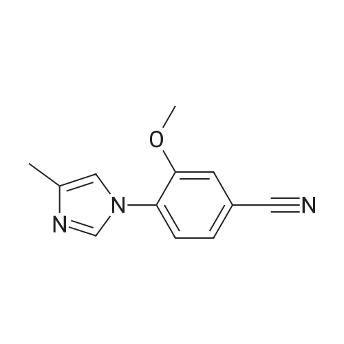 3-Methoxy-4-(4-methyl-1H-imidazol-1-yl)benzonitrile