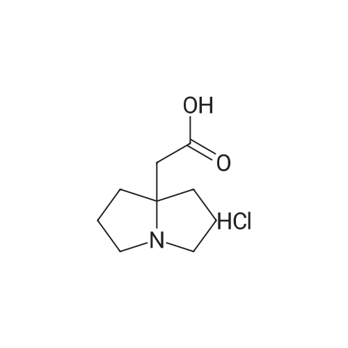 Tetrahydro-1H-pyrrolizine-7a(5H)-acetic acid hydrochloride