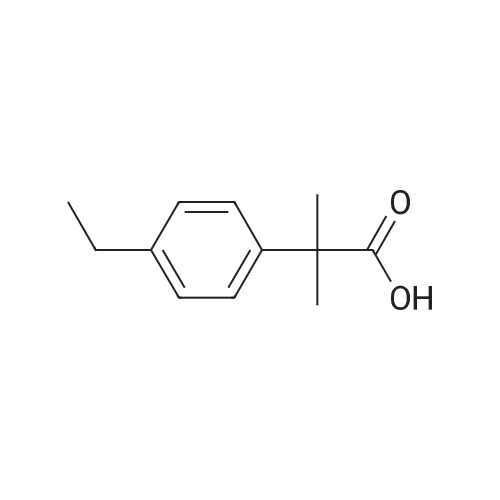 1247119-83-0|2-(4-Ethylphenyl)-2-methylpropanoic acid