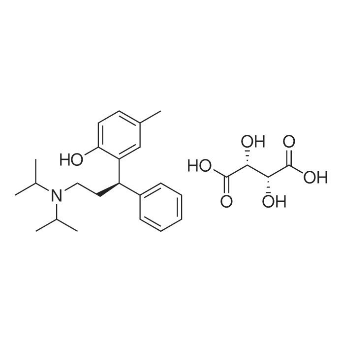 (R)-2-(3-(Diisopropylamino)-1-phenylpropyl)-4-methylphenol (2R,3R)-2,3-dihydroxy