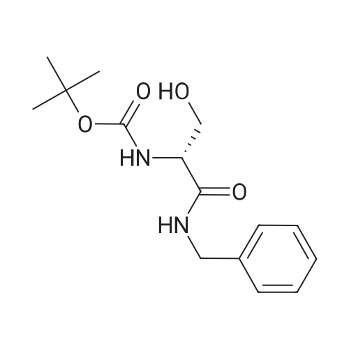(R)-tert-Butyl (1-(benzylamino)-3-hydroxy-1-oxopropan-2-yl)carbamate