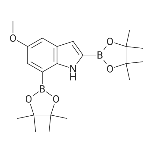 5-Methoxy-2,7-bis(4,4,5,5-tetramethyl-1,3,2-dioxaborolan-2-yl)-1H-indole