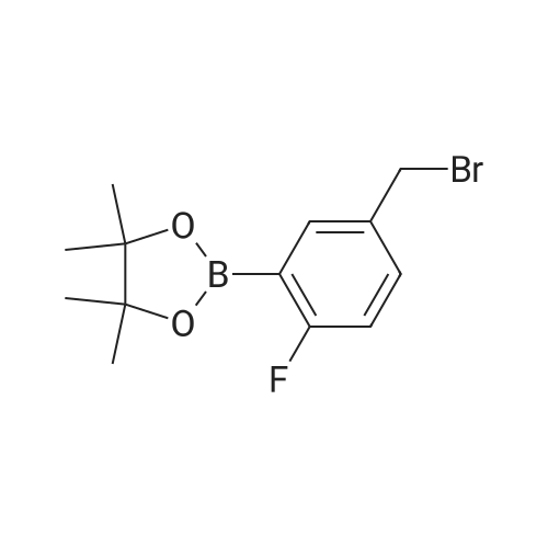 1256360-47-0 2-(5-(Bromomethyl)-2-fluorophenyl)-4,4,5,5-tetramethyl-1,3,2-dioxaborolane