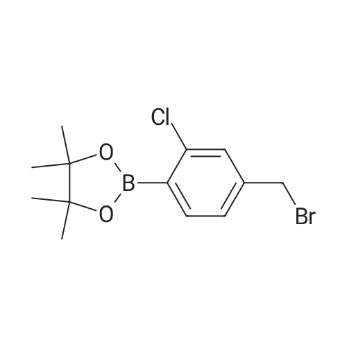 2-(4-(Bromomethyl)-2-chlorophenyl)-4,4,5,5-tetramethyl-1,3,2-dioxaborolane