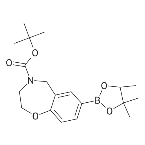tert-Butyl 7-(4,4,5,5-tetramethyl-1,3,2-dioxaborolan-2-yl)-2,3-dihydrobenzo[f][1,4]oxazepine-4(5H)-c