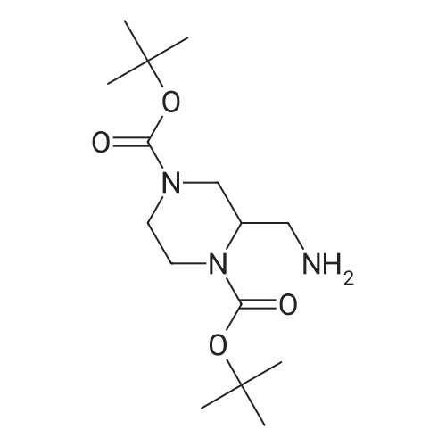 Di-tert-butyl 2-(aminomethyl)piperazine-1,4-dicarboxylate