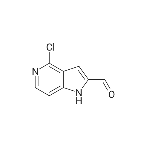 1256818-78-6 4-Chloro-1H-pyrrolo[3,2-c]pyridine-2-carbaldehyde