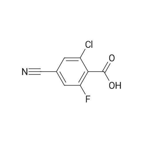 2-Chloro-4-cyano-6-fluorobenzoic acid