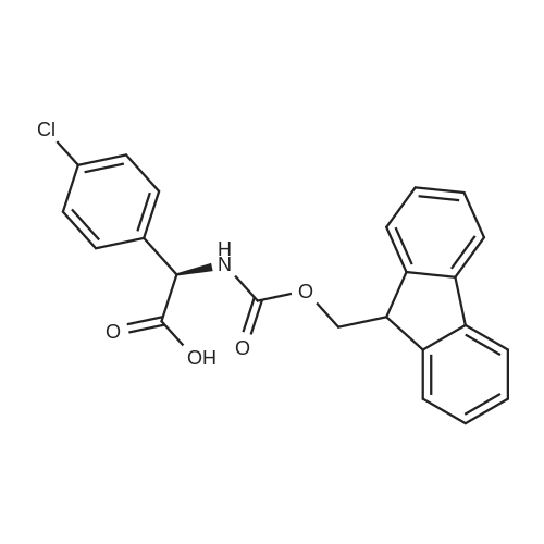 (R)-2-((((9H-Fluoren-9-yl)methoxy)carbonyl)amino)-2-(4-chlorophenyl)acetic acid