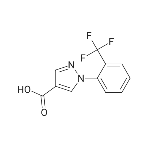 1-(2-(Trifluoromethyl)phenyl)-1H-pyrazole-4-carboxylic acid