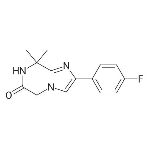 2-(4-Fluorophenyl)-8,8-dimethyl-7,8-dihydroimidazo[1,2-a]pyrazin-6(5H)-one