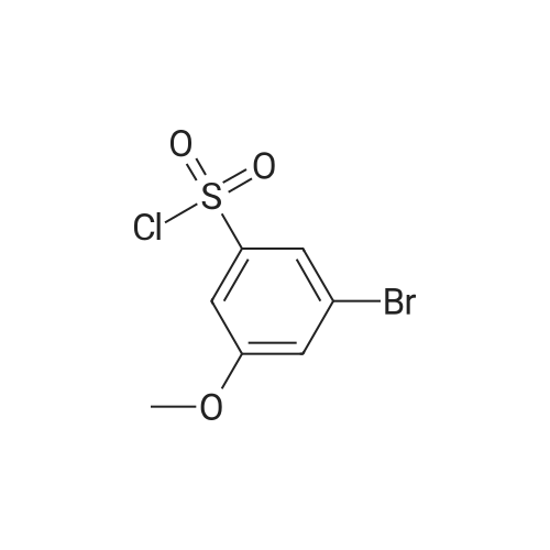 3-Bromo-5-methoxybenzene-1-sulfonyl chloride