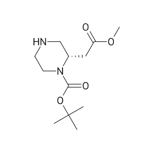 (S)-tert-Butyl 2-(2-methoxy-2-oxoethyl)piperazine-1-carboxylate