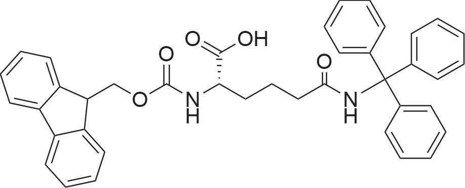 (S)-Fmoc-2-amino-5-(trityl-carbamoyl)pentanoic acid