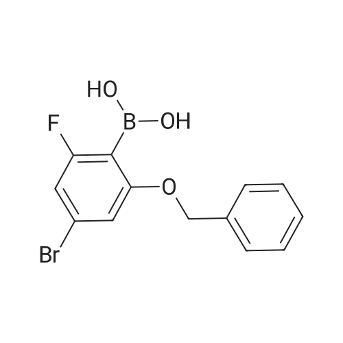 (2-(Benzyloxy)-4-bromo-6-fluorophenyl)boronic acid