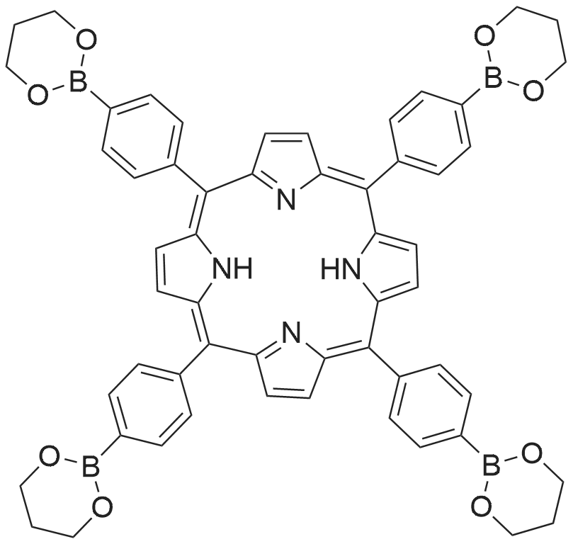 1270214-59-9 5,10,15,20-Tetrakis(4-(1,3,2-dioxaborinan-2-yl)phenyl)porphyrin
