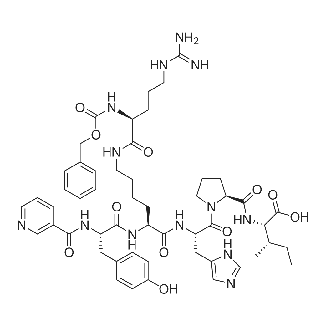 (2S,3S)-2-((S)-1-((5S,12S,15S)-15-((1H-Imidazol-5-yl)methyl)-5-(3-guanidinopropyl)-12-((S)-3-(4-hydr