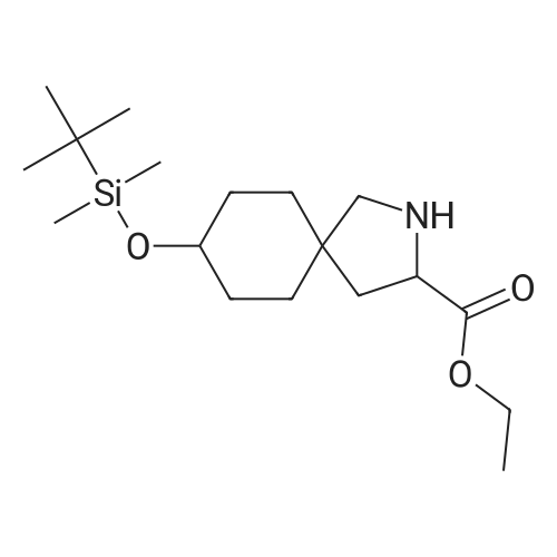Ethyl 8-((tert-butyldimethylsilyl)oxy)-2-azaspiro[4.5]decane-3-carboxylate