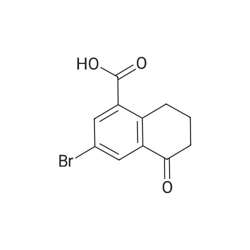 3-Bromo-5-oxo-5,6,7,8-tetrahydronaphthalene-1-carboxylic acid