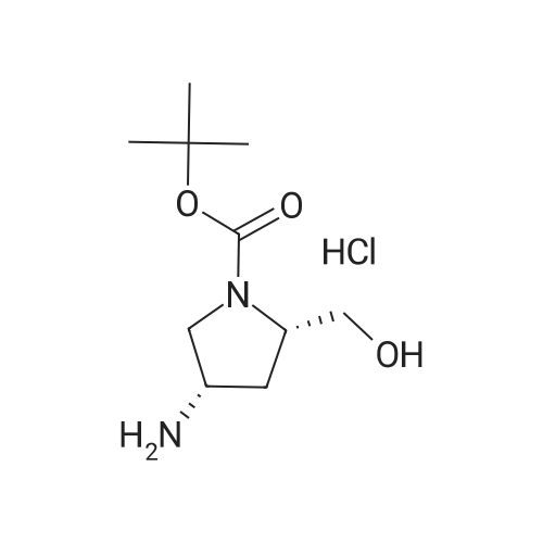 (2S,4S)-tert-Butyl 4-amino-2-(hydroxymethyl)pyrrolidine-1-carboxylate hydrochloride