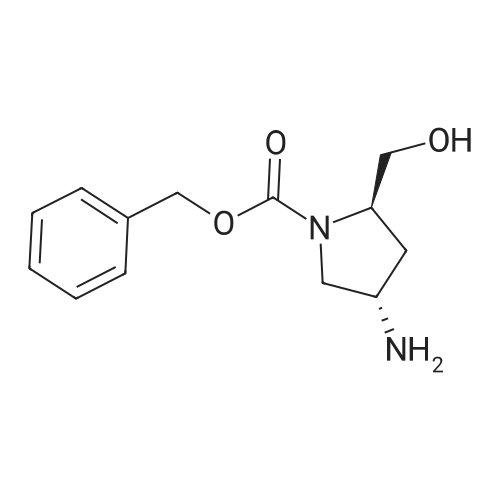 (2R,4S)-Benzyl 4-amino-2-(hydroxymethyl)pyrrolidine-1-carboxylate