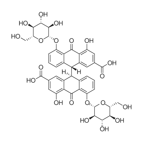 (9R,9'S)-4,4'-Dihydroxy-10,10'-dioxo-5,5'-bis(((2S,3R,4S,5S,6R)-3,4,5-trihydroxy-6-(hydroxymethyl)te