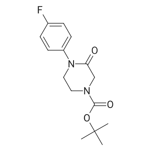 tert-Butyl 4-(4-fluorophenyl)-3-oxopiperazine-1-carboxylate