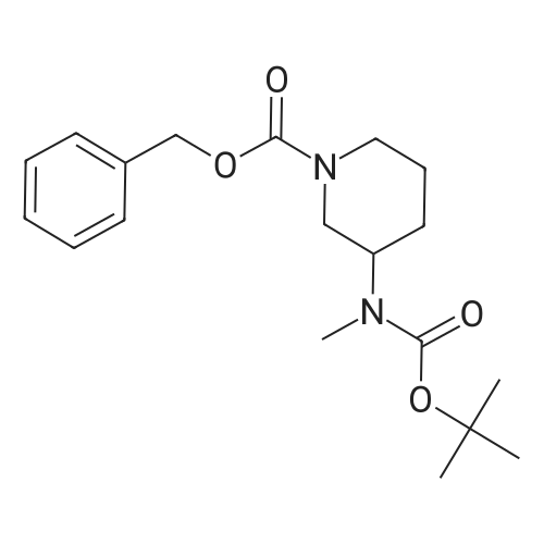 Benzyl 3-((tert-butoxycarbonyl)(methyl)amino)piperidine-1-carboxylate