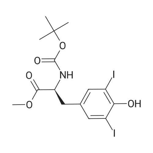 (S)-Methyl 2-((tert-butoxycarbonyl)amino)-3-(4-hydroxy-3,5-diiodophenyl)propanoate