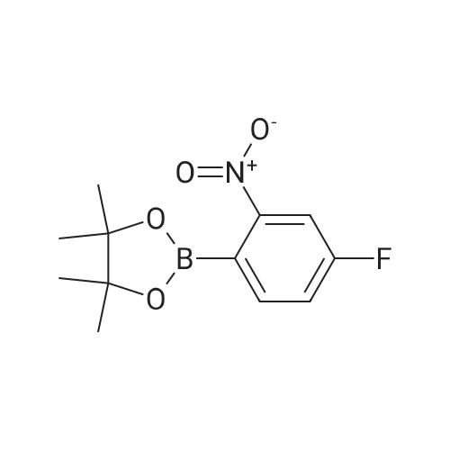 2-(4-Fluoro-2-nitrophenyl)-4,4,5,5-tetramethyl-1,3,2-dioxaborolane