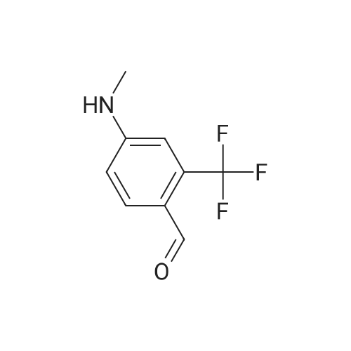 4-(Methylamino)-2-(trifluoromethyl)benzaldehyde