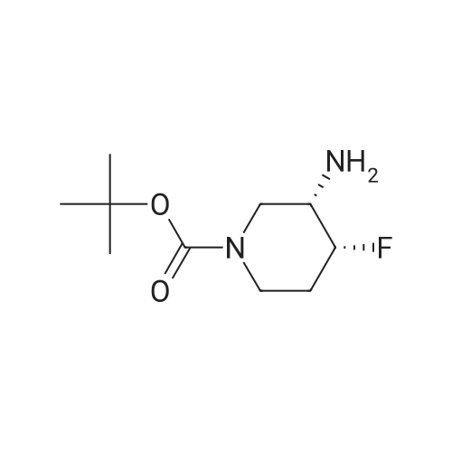 (3S,4R)-tert-Butyl 3-amino-4-fluoropiperidine-1-carboxylate