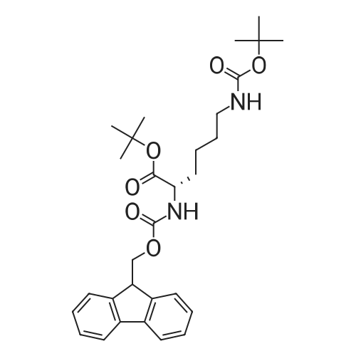(S)-tert-Butyl 2-((((9H-fluoren-9-yl)methoxy)carbonyl)amino)-6-((tert-butoxycarbonyl)amino)hexanoate
