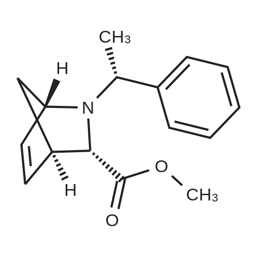 (1S,3S,4R)-Methyl 2-((R)-1-phenylethyl)-2-azabicyclo[2.2.1]hept-5-ene-3-carboxylate