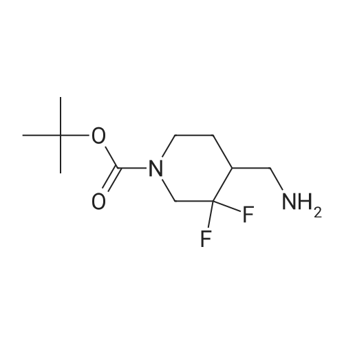 tert-Butyl 4-(aminomethyl)-3,3-difluoropiperidine-1-carboxylate