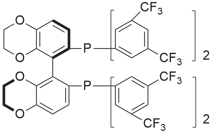 1,1'-[(5R)-2,2',3,3'-Tetrahydro[5,5'-bi-1,4-benzodioxin]-6,6'-diyl]bis[1,1-bis[3,5-bis(trifluorometh